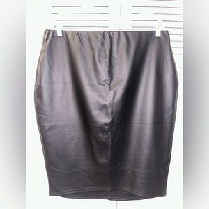 Black High Waisted Pencil Skirt